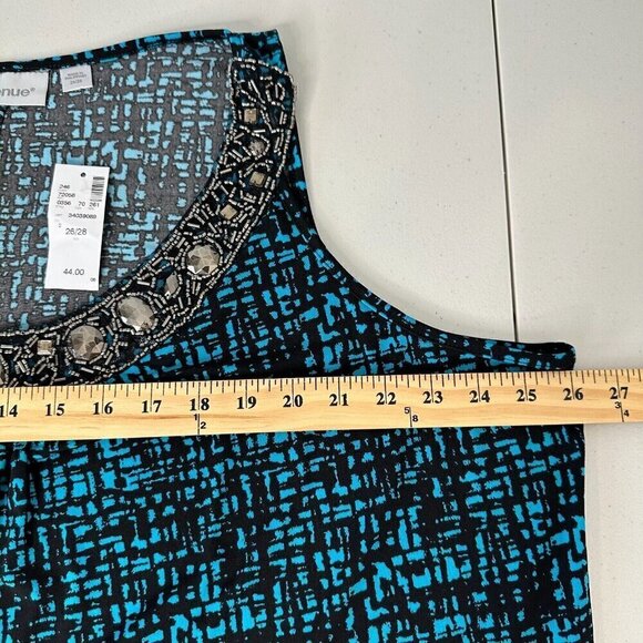 Avenue Tank Top Size 26 Beaded - Picture 8 of 11